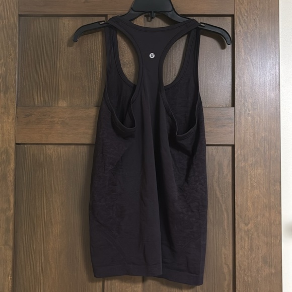 Lululemon Athletica Swiftly Tech Racerback Black Cherry Purple Size 8 - Picture 5 of 6